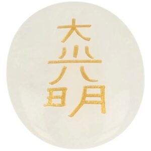 Bergkristal Dai-Koo-Myo reiki steen