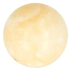 Calciet geel 4 cm edelsteen bol