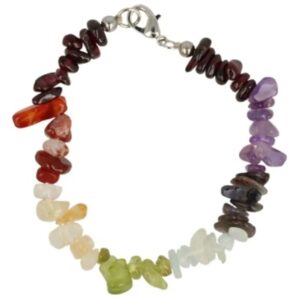 Chakra splitarmband met slotje