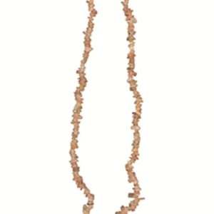 Maansteen oranje splitketting