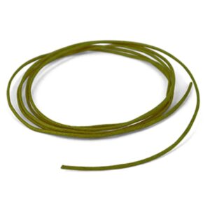 Waskoord 1 mm geel, per meter