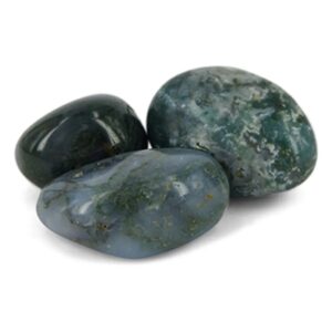 Agaat mos 50 gr. trommelstenen (mt3)