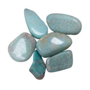 Amazoniet 100 gr. trommelstenen (mt3)