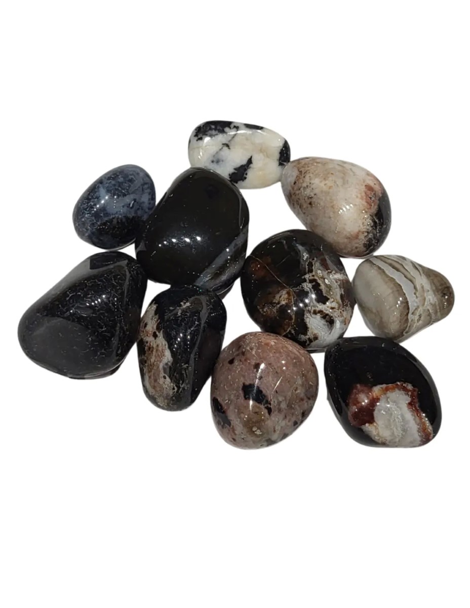 Sardonyx 100 gr. trommelstenen (mt3) - Afbeelding 4