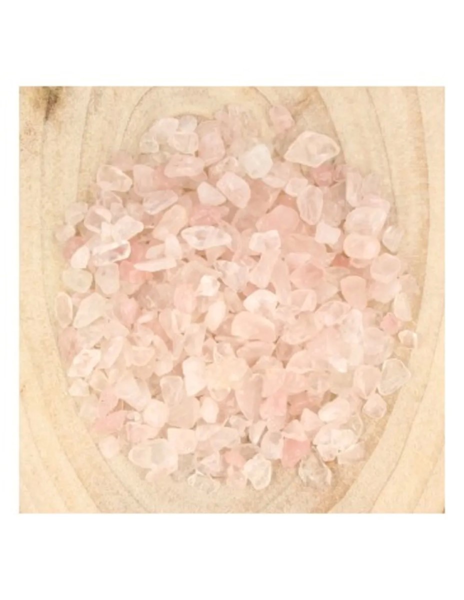 Roze kwarts 1 kg. trommelstenen (mt1) - Afbeelding 2