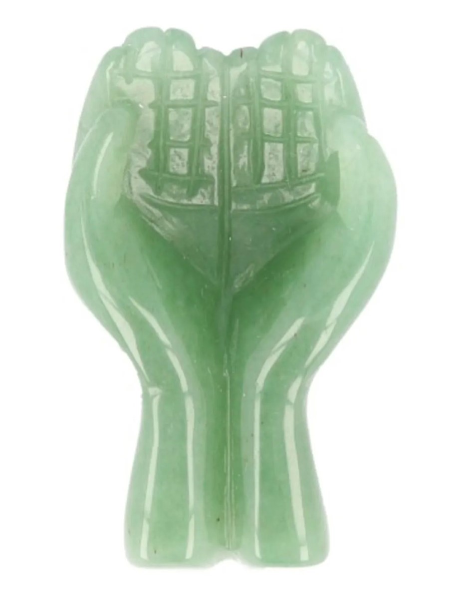 Cadeau handen Aventurijn groen - Afbeelding 2