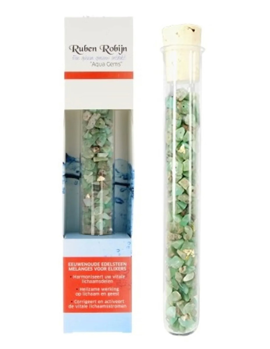 Geborgenheid & Vertrouwen small Aqua Gems edelsteenwand