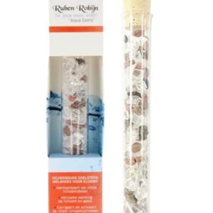 Vergeving & Loslaten small Aqua Gems edelsteenwand