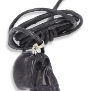 Blaufluss schedelhanger aan koord (synth)