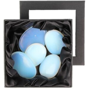 Opaliet oplegstenen massage set (synth)