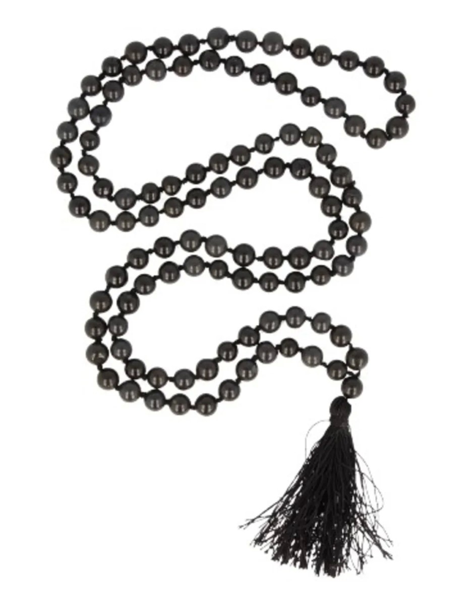 Onyx mala ketting