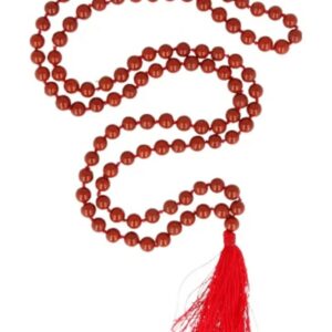 Jaspis rood mala ketting