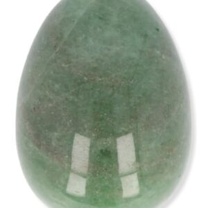 Aventurijn groen yoni ei 45x33 mm