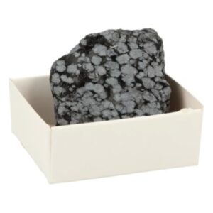 Doosje Obsidiaan sneeuwvlok