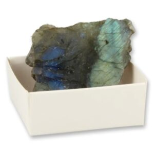 Doosje Labradoriet half gepolijst