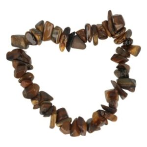 Tijgeroog kinder armbandje split