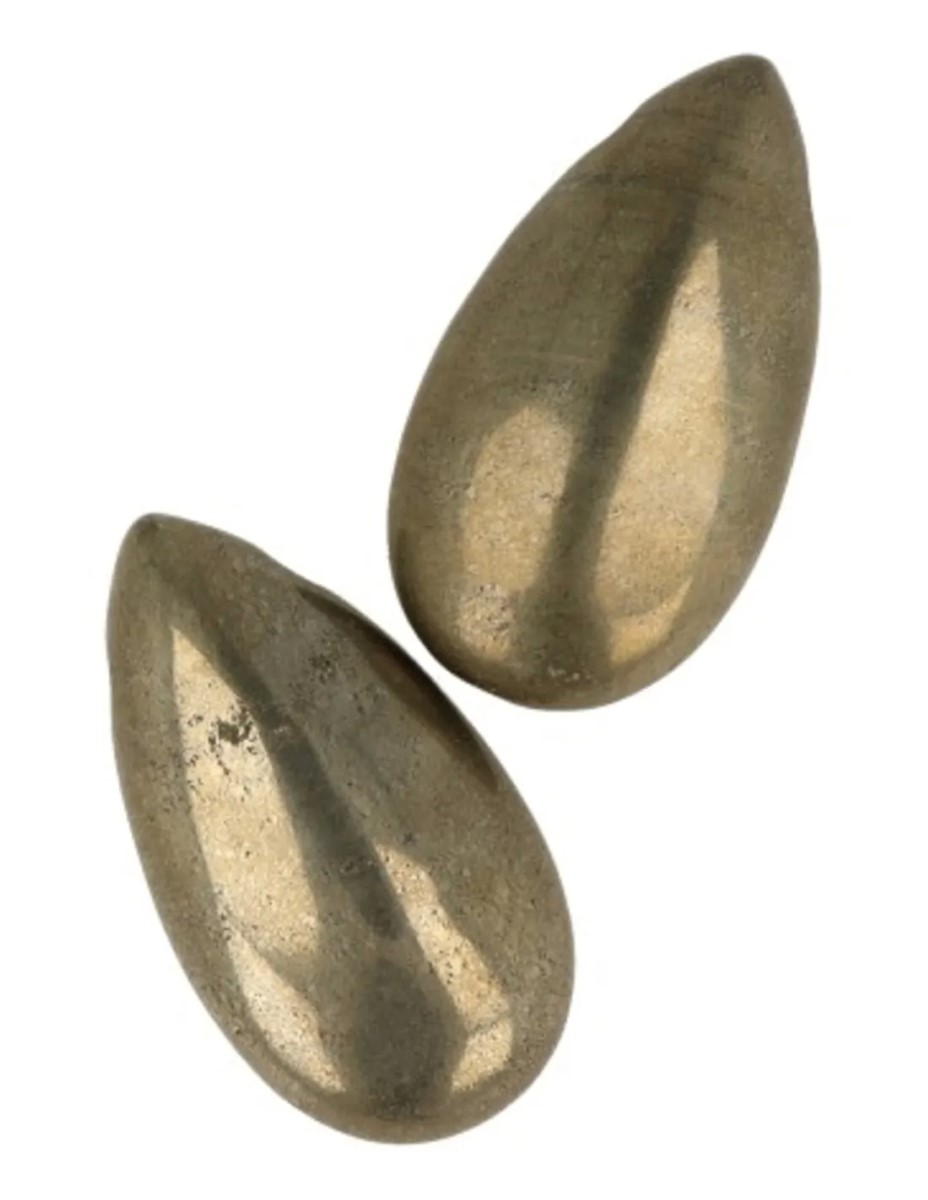 Pyriet edelsteen druppel hanger - Afbeelding 4