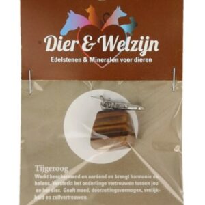 Tijgeroog halsband hanger Dier & Welzijn