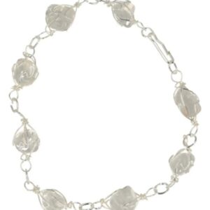 Bergkristal armband / enkelband edelsteen wire