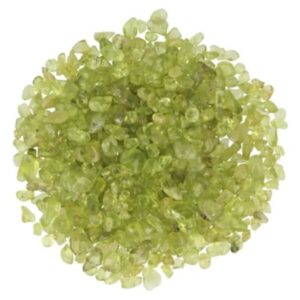 Peridoot A trommelstenen (mt1-2), per gram