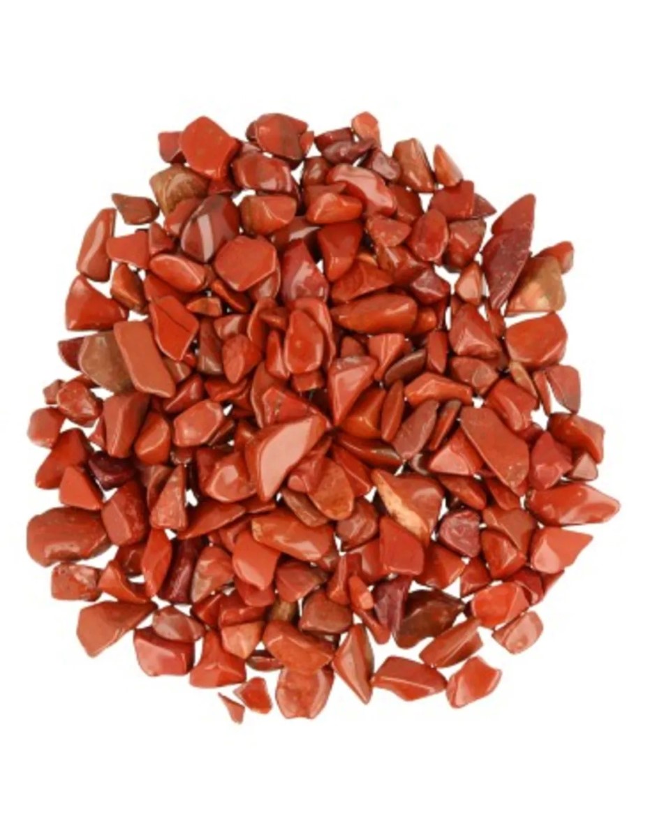 Jaspis rood trommelstenen (mt1) - Afbeelding 3