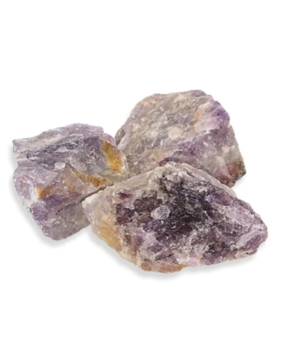 Amethist India 500 gr. ruwe brokjes donker