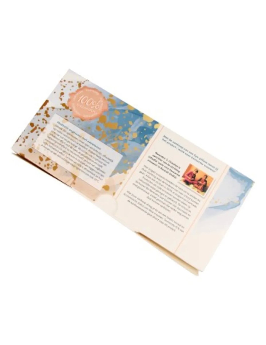 Aquamarijn meditatie oogkussen Yoga Gems - Afbeelding 3