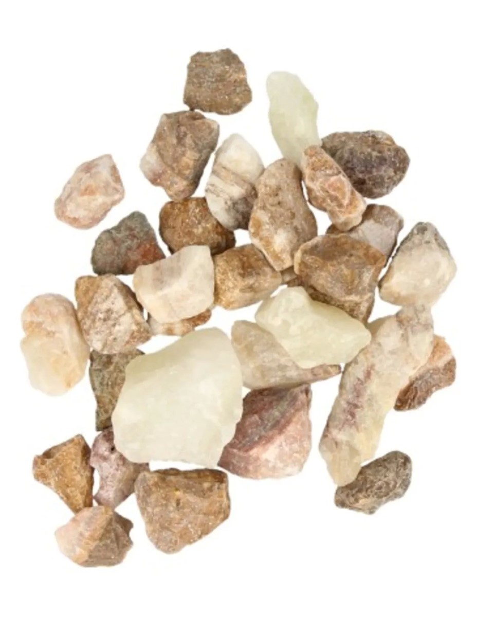 Aragoniet Pakistan 100 gr. ruwe brokjes mini