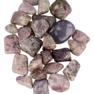 Lepidoliet 1 kg. trommelstenen (mt3)