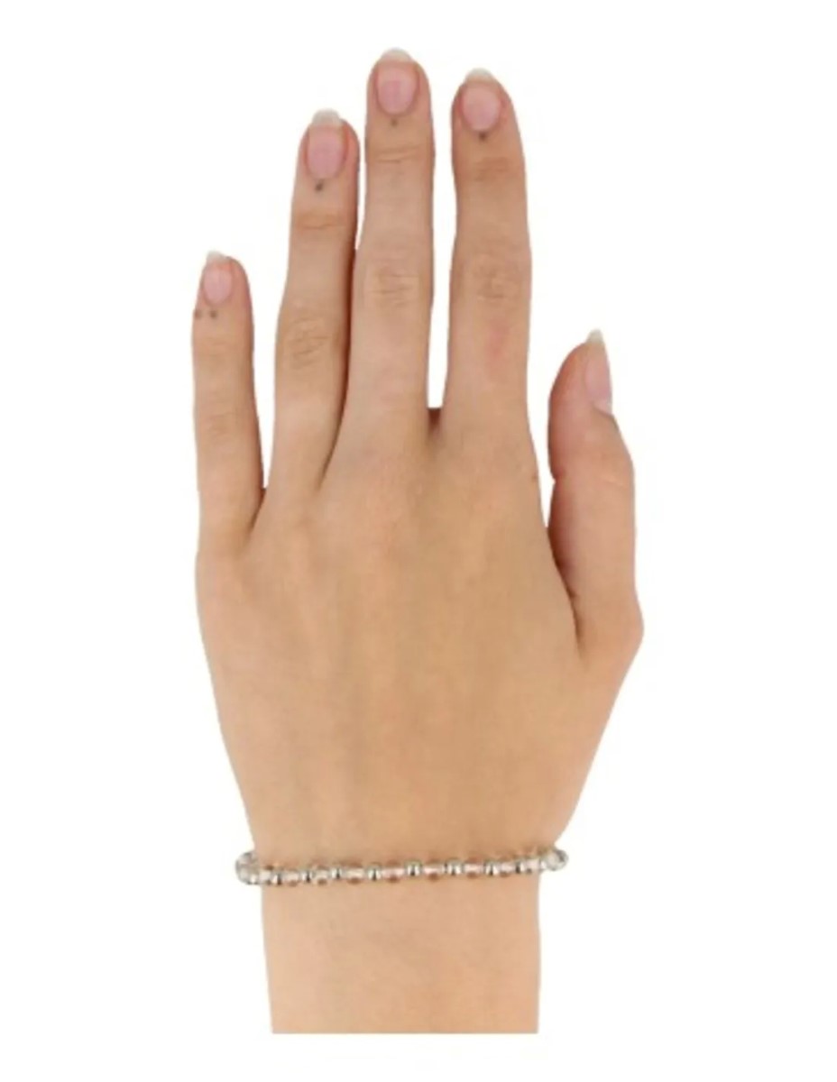 Bergkristal Ibiza love armband