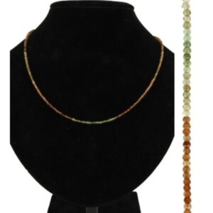 Toermalijn oranje summer vibes ketting