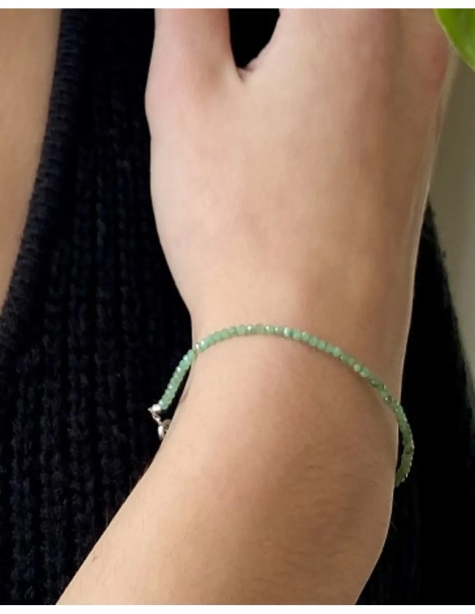 Smaragd summer vibes armband - Afbeelding 2