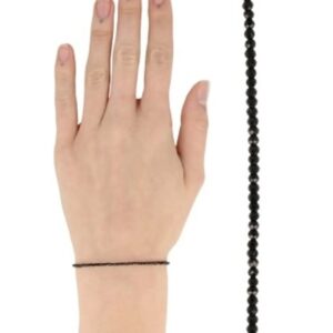 Spinel zwart summer vibes armband