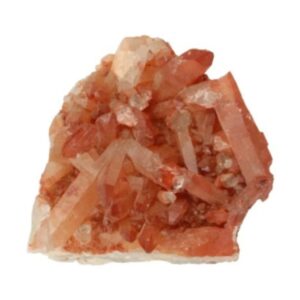 Bergkristal rood ruw 70-100 gram