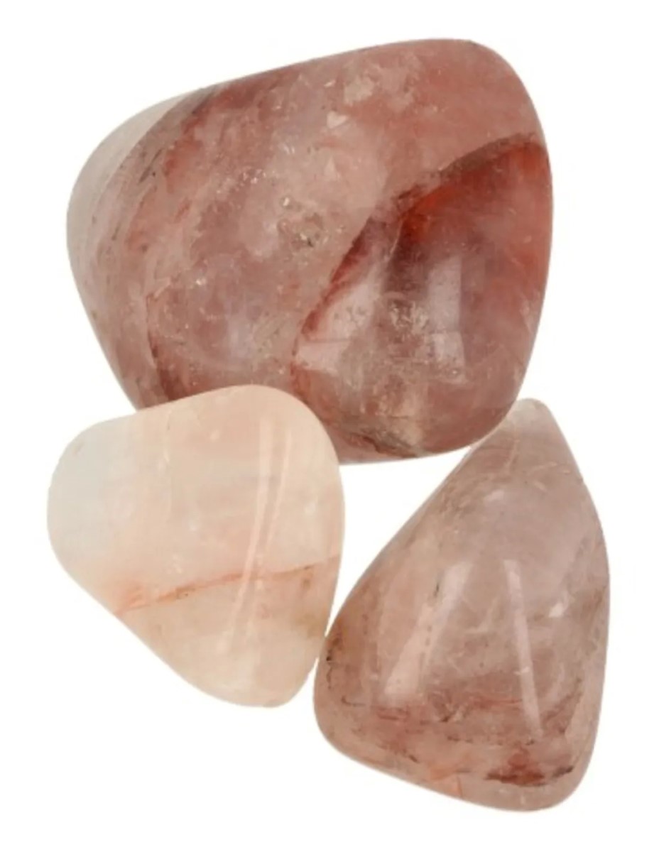 Red Healer 3 st. trommelstenen (mt3) - Afbeelding 3