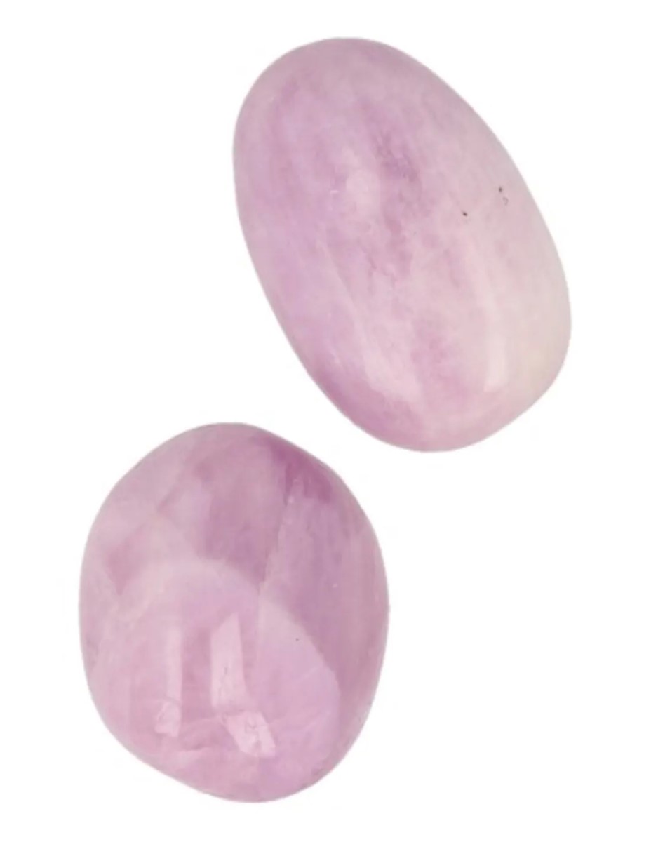 Kunziet A roze 1 st. trommelsteen ca. 2-3 cm - Afbeelding 3