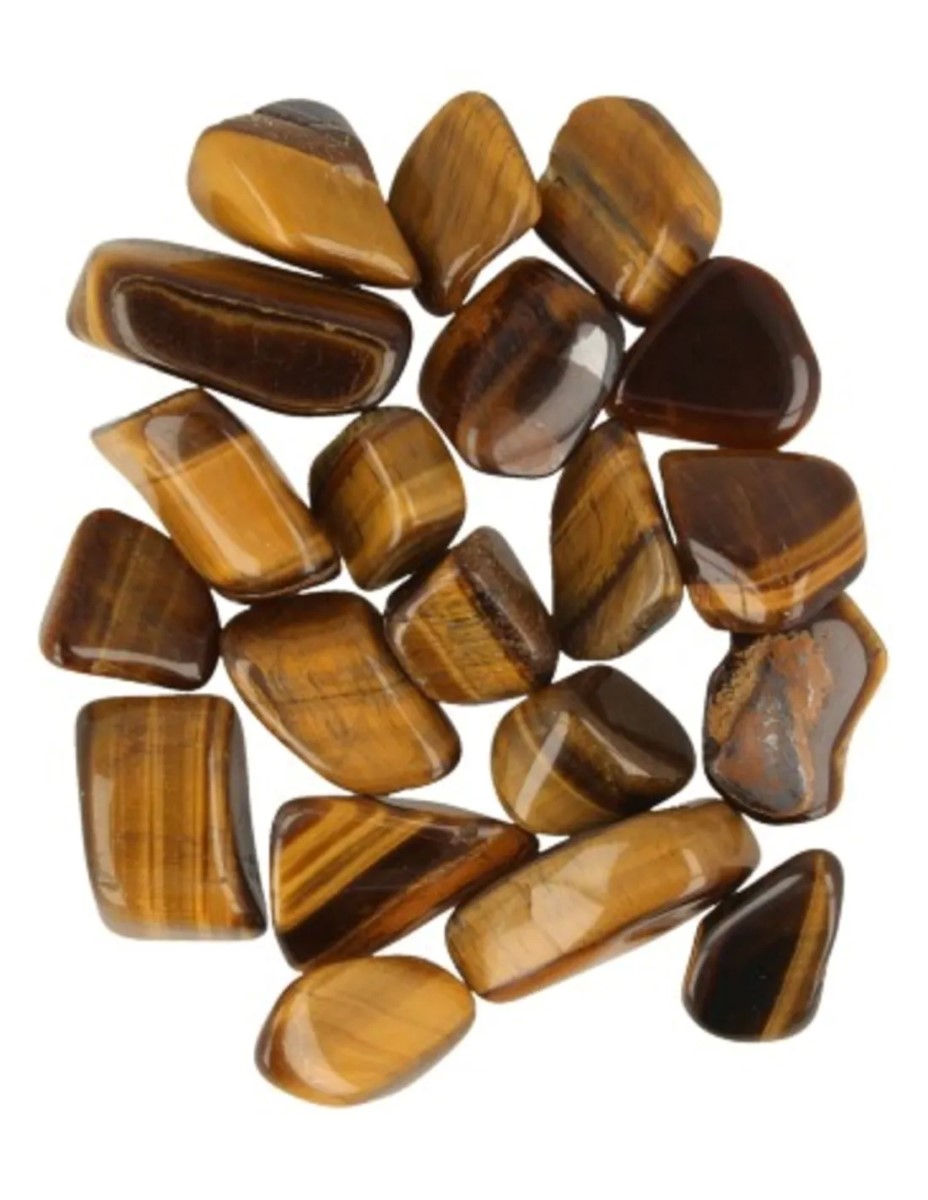 Tijgeroog 250 gr. trommelstenen (mt3) - Afbeelding 3