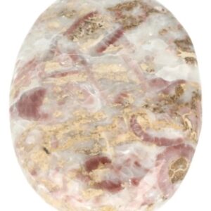 Calciet Strawberry handsteen