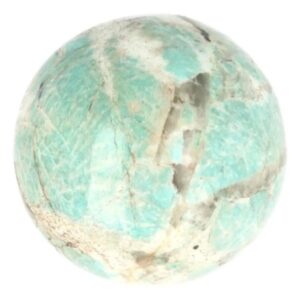 Amazoniet edelsteen bol 45-50 mm