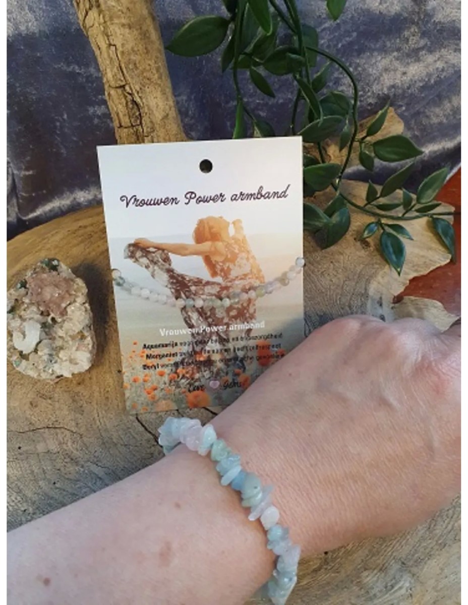 Vrouwen power armband split - Love Gems - Afbeelding 2