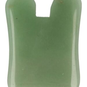 Guasha schraper rechthoek Aventurijn groen (synth)