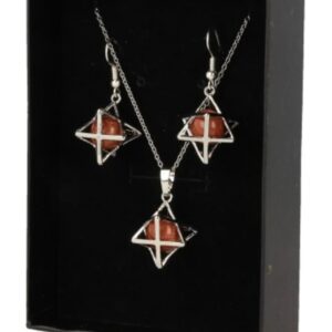 Goldfluss (synth) Merkabah sieraden set