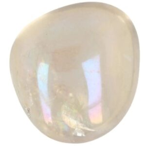 Angel Aura trommelsteen ca. 25-30 mm (gecoat)