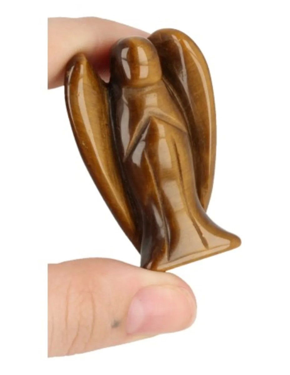 Tijgeroog staande engel 50 mm - Afbeelding 3