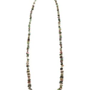 Splitketting 80 cm Toermalijn watermeloen