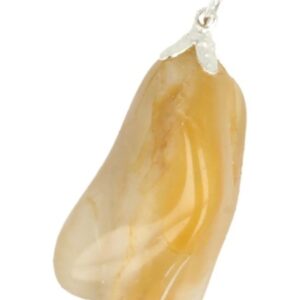 Golden Healer edelsteen hanger geslepen