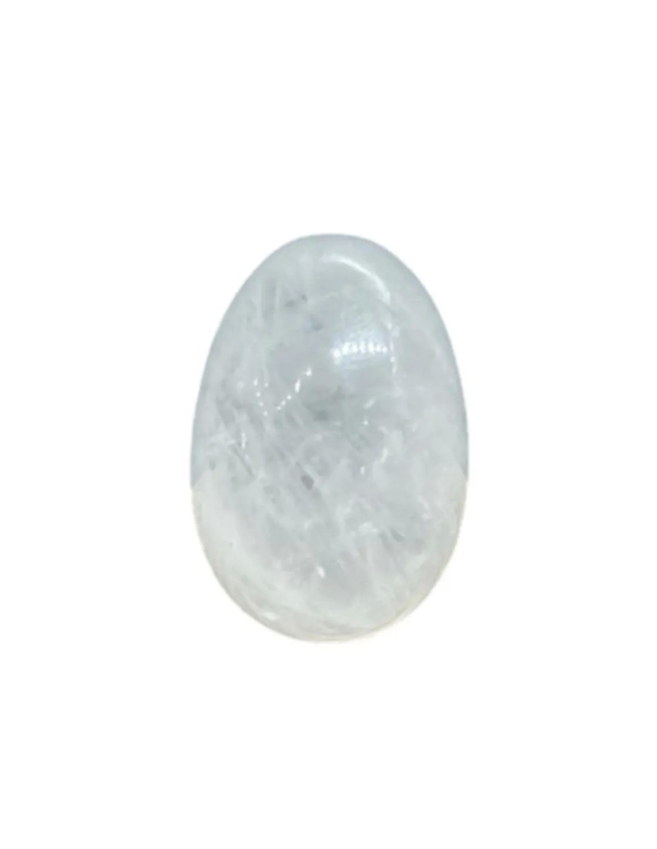 Edelsteen ei 30 mm Bergkristal