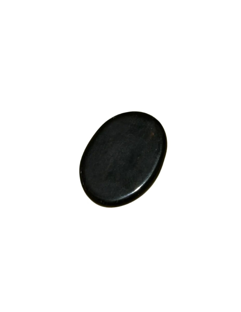 Obsidiaan transparant zaksteen klein