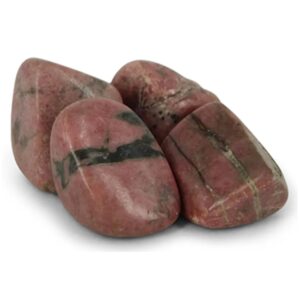 Rhodoniet trommelstenen 250 gr. (mt3)