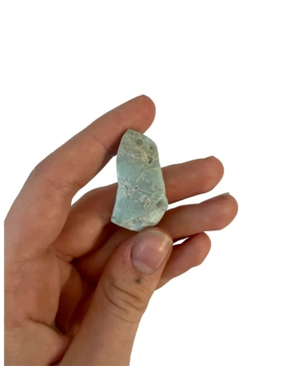 Larimar schijf gepolijst nr.6 - Afbeelding 3